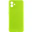 Чехол Getman TPU Liquid Silk Full Camera для Samsung Galaxy A05 Салатовый/Neon Green - миниатюра 1