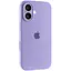 Чохол Epik Silicone Case Full Camera Protective AA для Apple iPhone 16, 6.1 Бузковий/Dasheen - мініатюра 1
