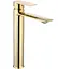 Змішувач для умивальника Rea Veneta gold високий REA-B6419 Золотий - мініатюра 1