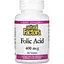Фолієва кислота Natural Factors Folic Acid 400 mcg, 90 таблеток - мініатюра 1