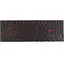 Клавіатура для ноутбука LENOVO Legion Y530-15ICH чорна, без фрейму, підсвітка - мініатюра 1