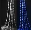 Гірлянда Водоспад вулична 3х4м 680 ламп (Синій, білий, мікс) - мініатюра 2