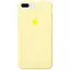 Чехол Silicone Case Full Protective AA для Apple iPhone 7 plus/8 plus 5.5 Желтый/Mellow Yellow - миниатюра 1
