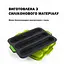 Форма для хліба та міні-багетів силіконова 35х24х2 см з силіконовим пензликом Салатовий 85263 - мініатюра 5