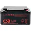 Акумулятор CSB AGM 12V (12V/65Ah/780Wh) (GP12650) [112301] - мініатюра 1