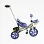 Трехколесный велосипед Best Trike BS-70362 с родительской ручкой и озвучиванием синий - миниатюра 3