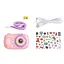 Детская фотокамера Hoco DV205 Dual-camera Pink - миниатюра 6