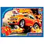 Пазл детский "Hot Wheels" G-Toys FW701, 35 элементов - миниатюра 1