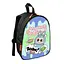 Рюкзак детский Лабубу/Labubu школьный/городской 34х27х13 см для девочки/мальчика (02776) - миниатюра 1