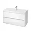 Тумба під умивальник Cersanit Crea підвісна 100 см Білий S924-021 30412 - мініатюра 1