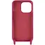 Чехол Epik TPU two straps California для Apple iPhone 13 Pro Max 6.7 Красный/Rose Red - миниатюра 3