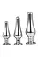 Анальна пробка Gleaming Love Pleasure Plug Set 3 шт. (сріблястий) - мініатюра 1
