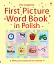 First Picture Word Book In Polish - мініатюра 1