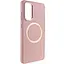 TPU чохол Bonbon Metal Style with MagSafe для Samsung Galaxy S23 Рожевий / Light Pink - мініатюра 1