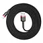 Кабель Baseus Cafule Lightning 1.5A (2m) red/black (CALKLF-C19) - мініатюра 4