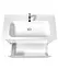 Тумба Мойдодир Палермо 100-U з умивальником ID-100 Білий - мініатюра 7