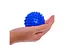 Массажный мячик EasyFit PVC 7.5 см жесткий синий (EF-1063-Bl) - миниатюра 2