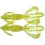 Силикон Keitech Crazy Flapper 2" PAL#01 Chartreuse Red Flk (8 шт/уп) - миниатюра 1