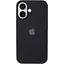 Чехол Epik Silicone Case Full Protective AA для Apple iPhone 16, 6.1 Черный/Black - миниатюра 1