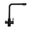 Смеситель для кухни под фильтр Adamant SA-021 антрацит 02115, Антрацит - миниатюра 2