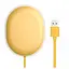 Бездротовий зарядний пристрій Baseus Jelly Wireless Charger 15W Yellow (WXGD-0Y) - мініатюра 1
