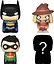 Набор подарочный Funko POP Bitty: DC-Batman 4pk det0018102 - миниатюра 3