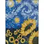 Алмазная мозаика Strateg ПРЕМИУМ Подсолнечники без подрамника размером 30х40 см (ZAV3040-2) - миниатюра 1