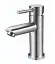 Смеситель для умывальника Solone EZA1-B090 однорычажный Нержавеющая сталь 30412 - миниатюра 1