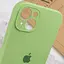 Чехол Epik Silicone Case Full Camera Protective AA для Apple iPhone 15, 6.1 Мятный/Mint - миниатюра 5