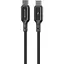 Кабель Proove Flex Metal USB-C to USB-C 60W 1m Black (CCFM60002201) [130346] - миниатюра 1