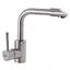 Змішувач для умивальника Zerix LR71198-4 LL1467 Нержавіюча сталь - мініатюра 1