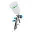 Фарбопульт пневматичний лакофарбовий LVLP Intertool верхній бак 600 мл x 1.4 мм PT-0134 - мініатюра 5