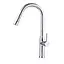 Смеситель для кухни с выдвижным изливом Mixxus Premium PULL 014 MI6958 Хром - миниатюра 4
