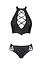 Комплект из экокожи Passion Nancy Bikini black 4XL/5XL - миниатюра 3