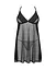 Пеньюар та трусики Obsessive Latinesa babydoll & thong M/L - мініатюра 3