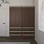 Шкаф для одежды Vays со штангой и полками, 6 ящиков, комплект из 2 шкафов R9+R16 Венге Темный-Белые планки - миниатюра 1