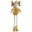 Новогодняя декоративная игрушка C 67888-2 с телескопическими ножками, олень - миниатюра 1