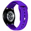 Силиконовый ремешок Sport для Smart Watch 20mm Фиолетовый/Purple - миниатюра 1