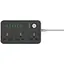 Удлинитель сетевой LDNIO универсальный SC3604 2500W, 10A, 1.6m, 6usb, 3.4A - миниатюра 1