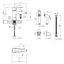 Смеситель для раковины Kroner KRM Elbe – C015 с гигиеническим душем (CV023575) - миниатюра 9