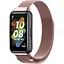 Ремінець DK для Huawei Band 7 Metal Milanese Loop Magnetic (pink rose) - мініатюра 2