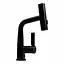 Смеситель для кухни Platinum с выдвижным изливом и индикатором A242 черный - миниатюра 2