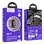 Адаптер автомобильный HOCO Micro USB Cable Developer dual port car charger set NZ1 36W набор черный - миниатюра 6