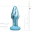 Скляна анальна пробка Gildo Ocean Curl Glass Butt plug - мініатюра 6