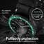 Безель Sikai для смартгодинника Xiaomi Watch S3/S4 Green-black - мініатюра 7