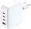 Зарядний пристрій мережевий DCF-141 140Вт GaN 3хUSB-С 1xUSB-A білий D-Link teh0018775 - мініатюра 1