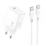 Зарядное устройство быстрое 30 Вт Borofone ba77a Insightful PD QC 30 W с кабелем Type-C - миниатюра 2