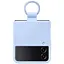 Оригінальний силіконовий чохол із кільцем Samsung для Galaxy Z Flip4 Silicone Cover with Ring Arctic Blue EF-PF721TLEGUA - мініатюра 6