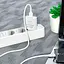 Блок живлення та кабель Borofone BA74A Aspirer single port charger set Type-C білі - мініатюра 8
