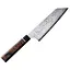 Кухонний ніж японський Кіріцуке 165 мм Suncraft Senzo Black (BD-08) - мініатюра 1